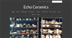 Desktop Screenshot of echoceramics.com